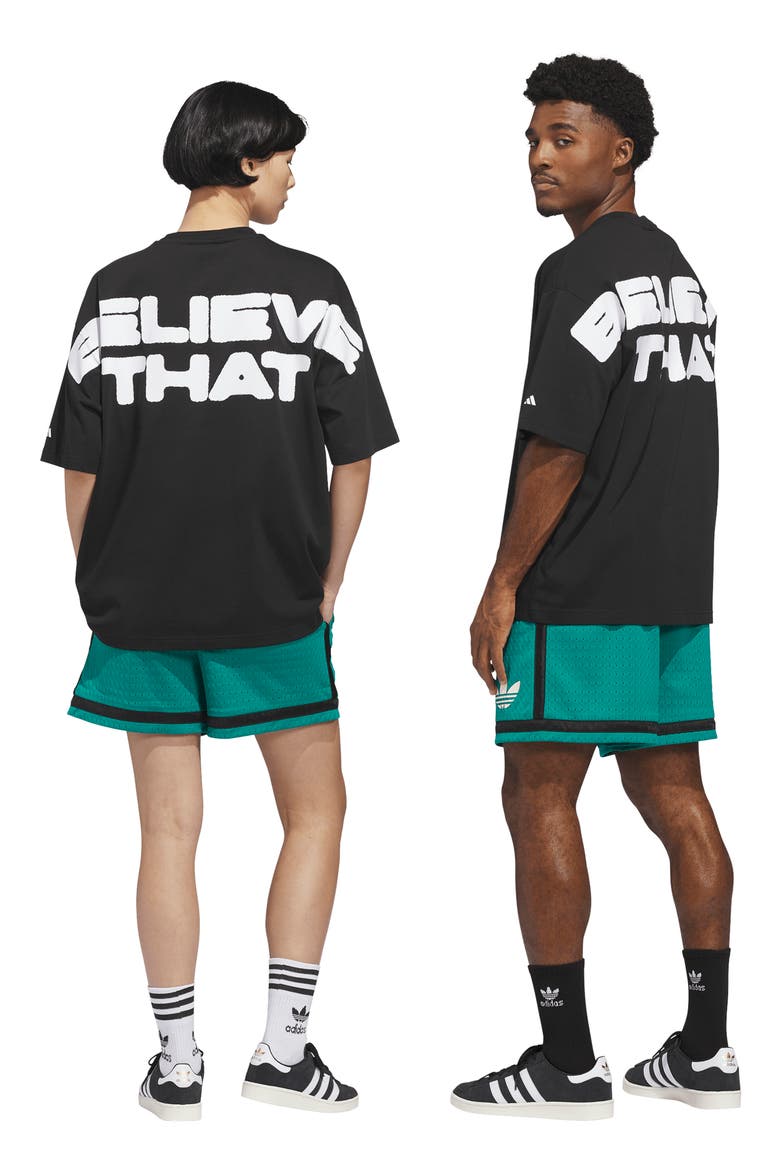 Originals Warp Knit Mesh Basketball Shorts, Alternate, color, EQUIPMENT GREEN/ BLACK