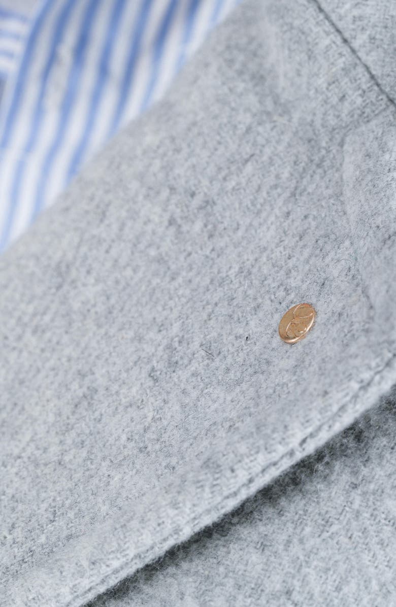 Cache Coeur Malo pregnancy pea coat, Alternate, color, Grey