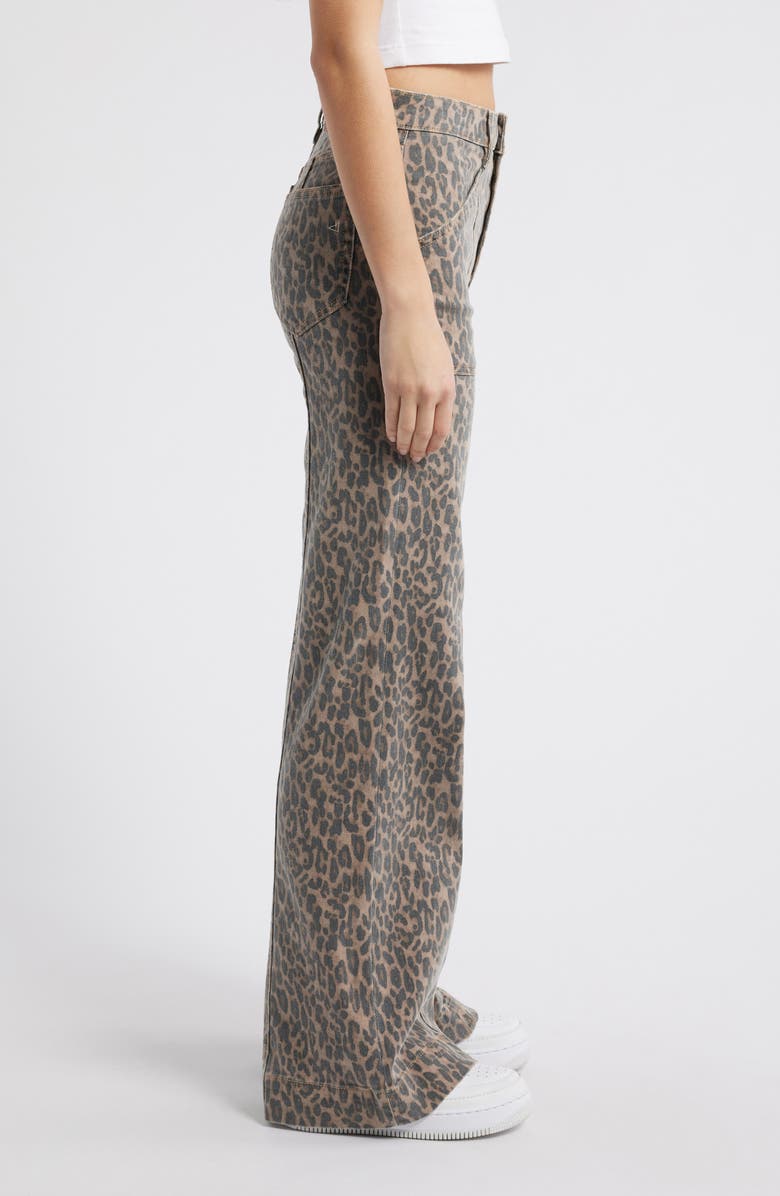 HIDDEN JEANS High Waist Flare Leg Jeans, Alternate, color,