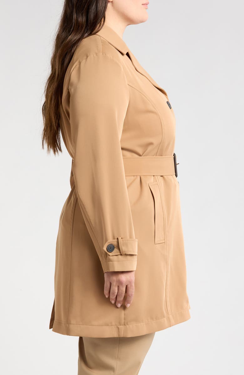 Bagatelle Belted Coat, Alternate, color, Camel
