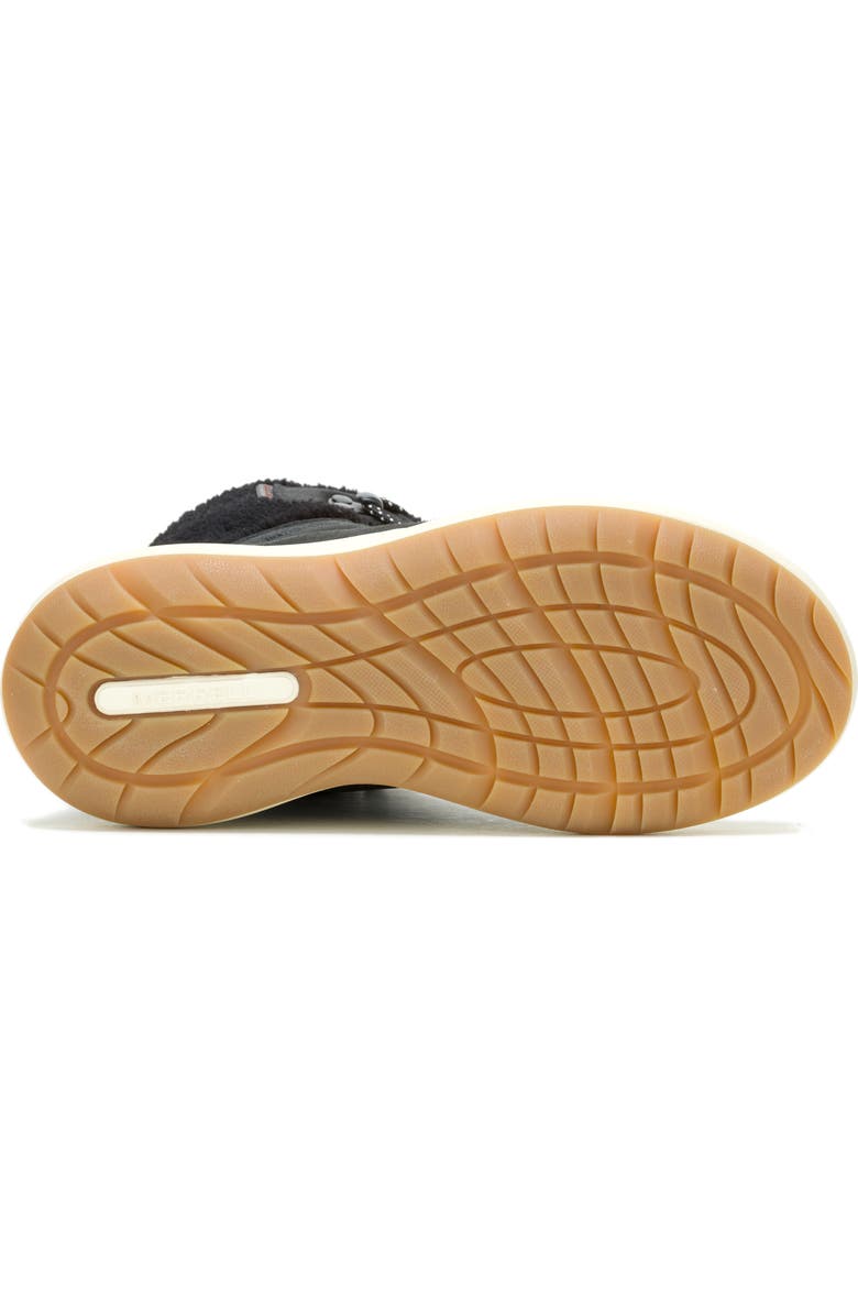 Merrell Marquette Thermo Waterproof Faux Shearling Lined Boot, Alternate, color, Black