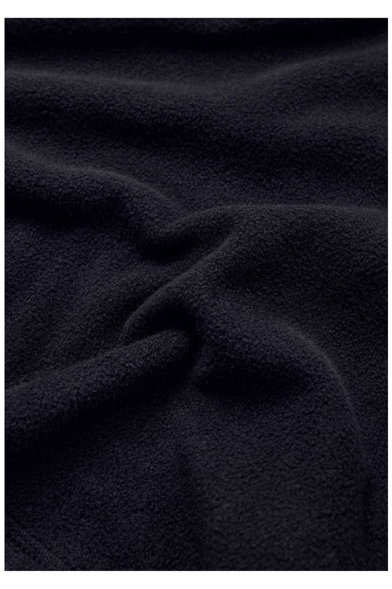 Kids' Fleece Quarter Zip Pullover, Alternate, color, BLACK