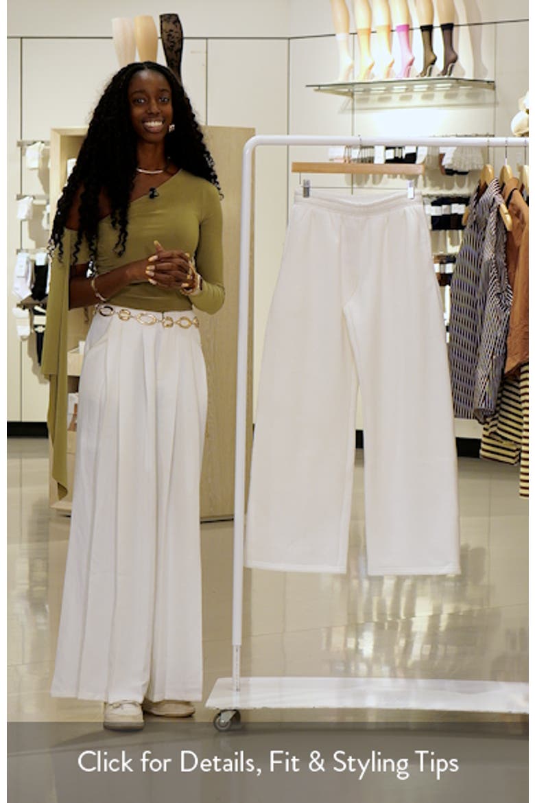 Bonney Bow Wide Leg Sweatpants video