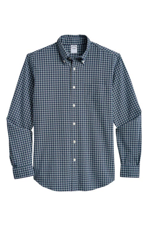 Performance Series Check Button-Down Oxford Shirt