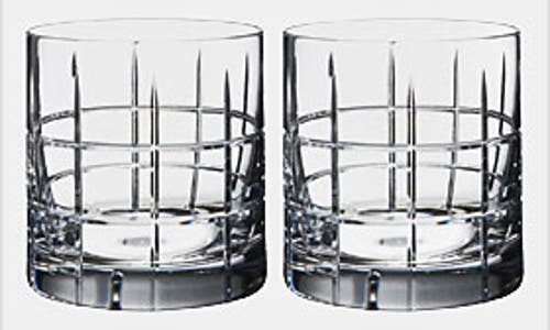 Orrefors Set Of 2 Street Double Old Fashioned Glasses In Clear