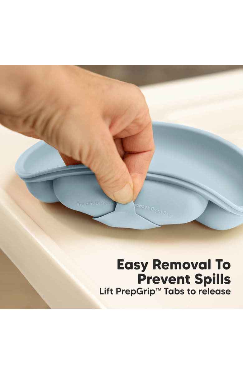 KeaBabies 3-Pack Prep Silicone Suction Plates, Alternate, color, Alps