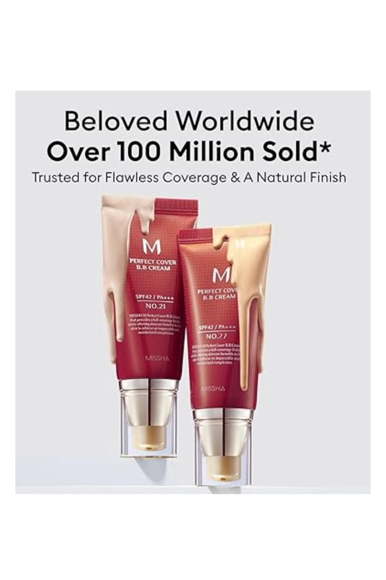 M Perfect Cover BB Cream SPF 42 PA+++, Alternate, color, No.25 (WARM BEIGE)