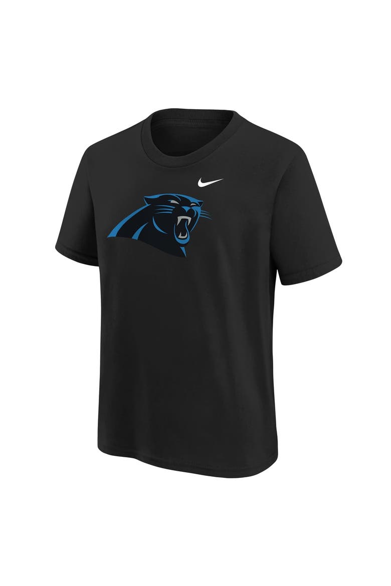 Youth Nike  Black Carolina Panthers Logo T-Shirt, Main, color, Black