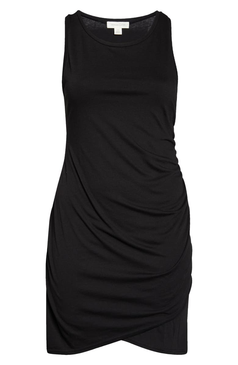 Treasure & Bond Ruched Sleeveless Jersey Dress, Alternate, color,
