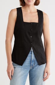 Vigoss Square Neck Utility Top