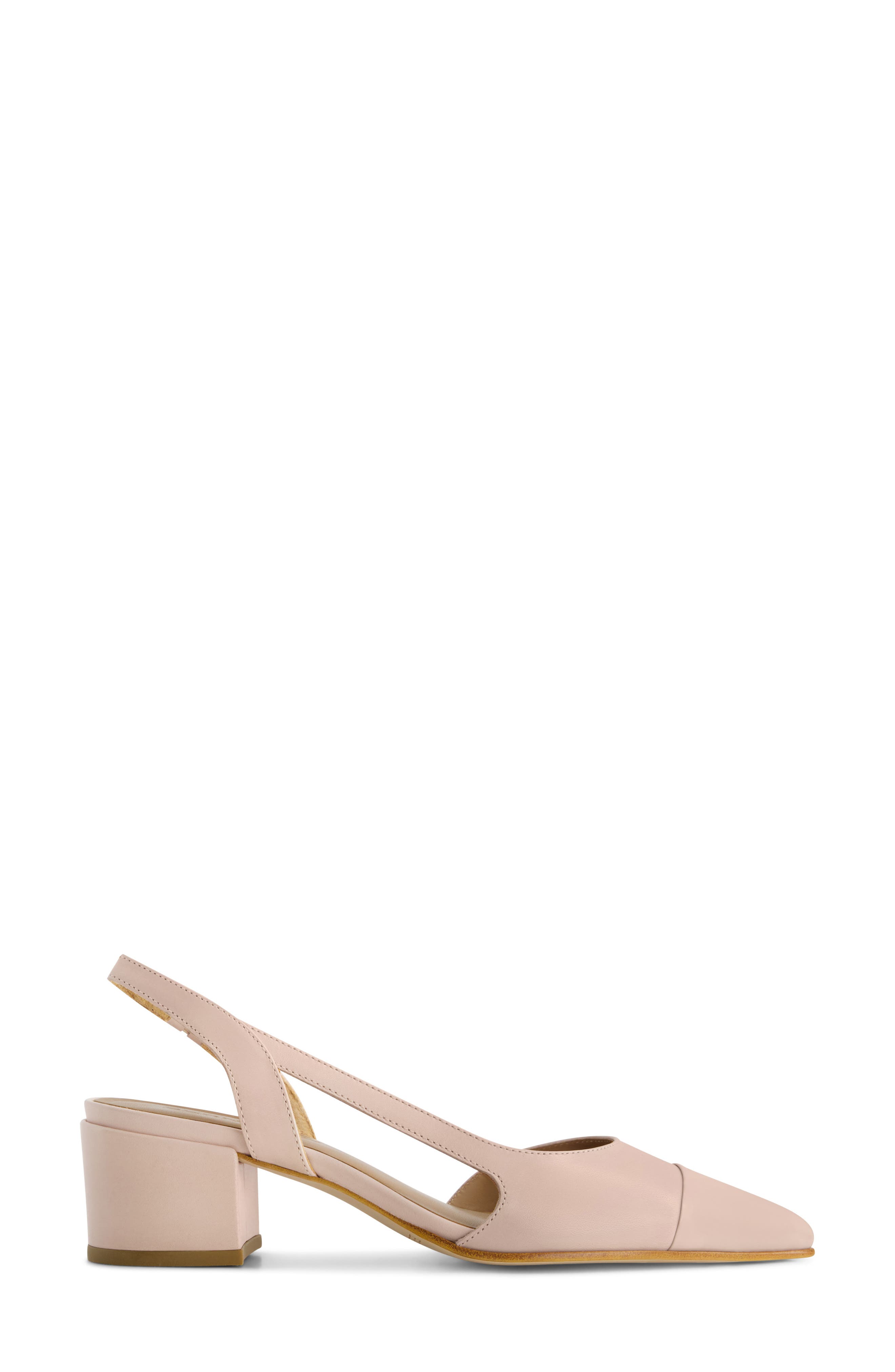 Monroe Two-Tone Slingback Pump, Alternate, color, CIPRIA ANTIQUE CALF/ PATENT