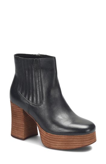 Kork-ease ® Platform Bootie In Black