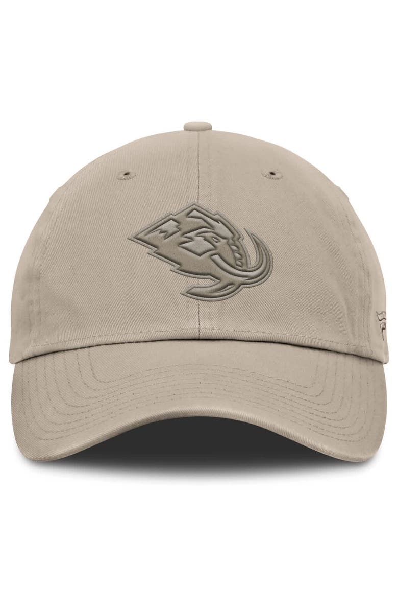 FANATICS Men's Fanatics Tan Utah Mammoth Authentic Pro Road Adjustable Hat, Alternate, color, Tan