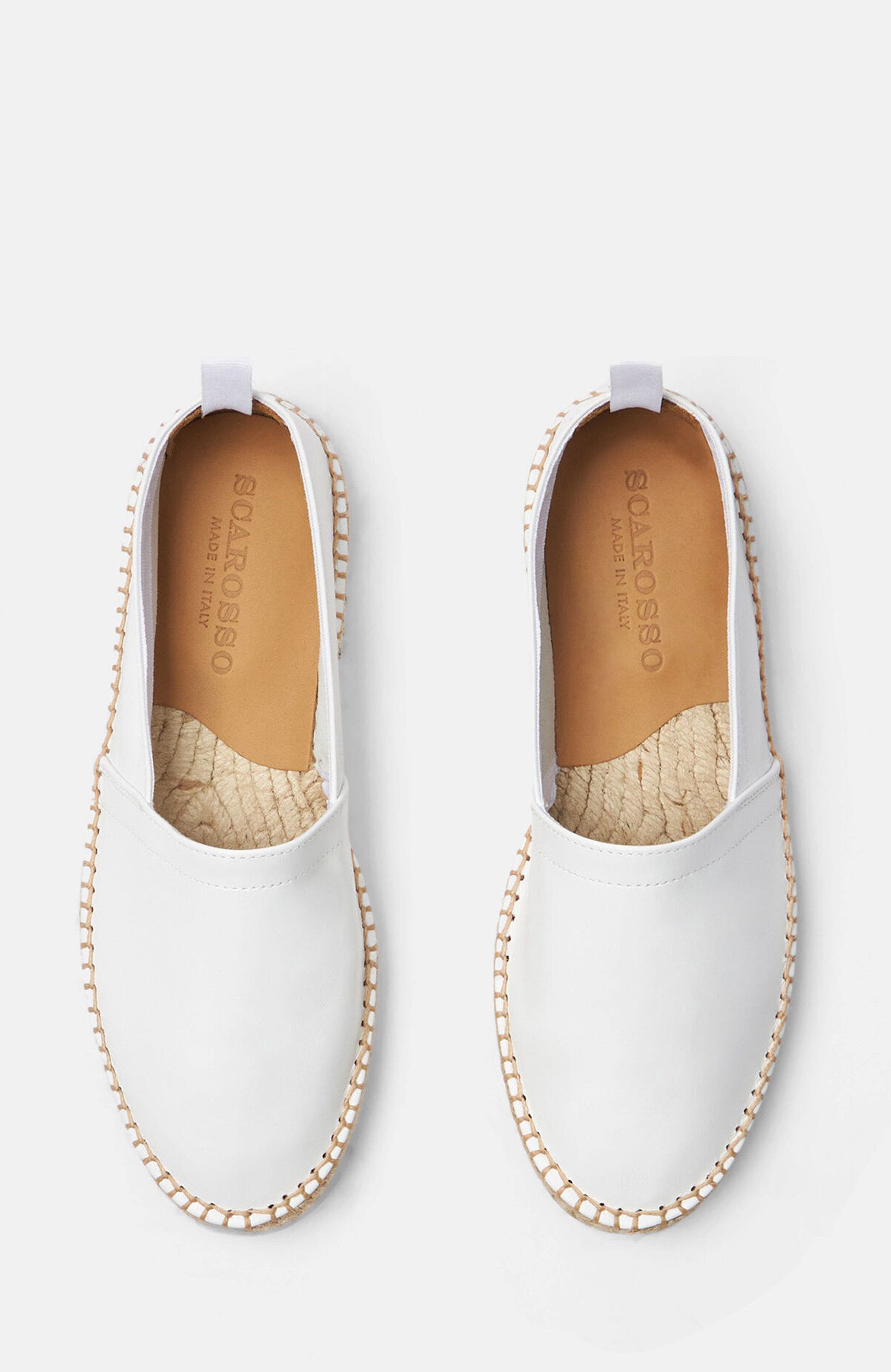 Lola Espadrilles, Alternate, color, White - Calf