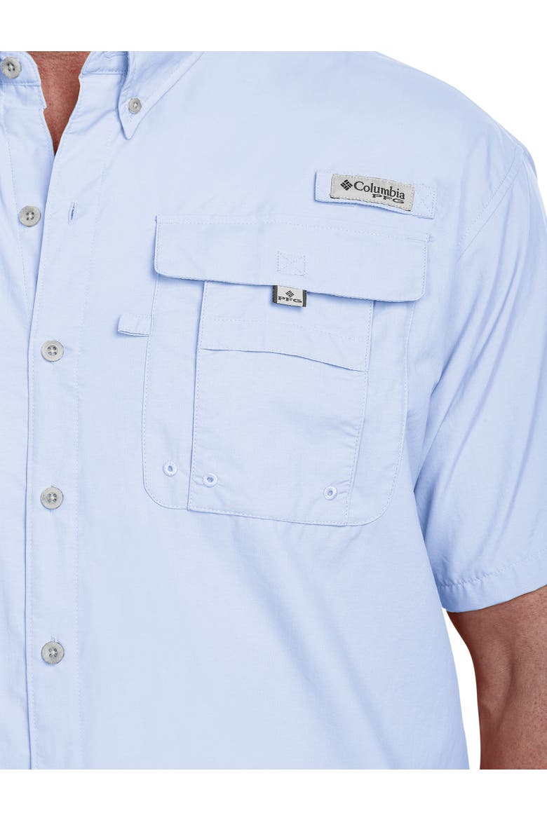 Big & Tall PFG Bahama II Short-Sleeve Sport Shirt, Alternate, color, SAIL BLUE