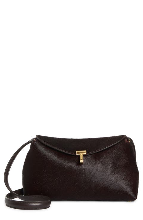 T-Lock Genuine Calf Hair Clutch