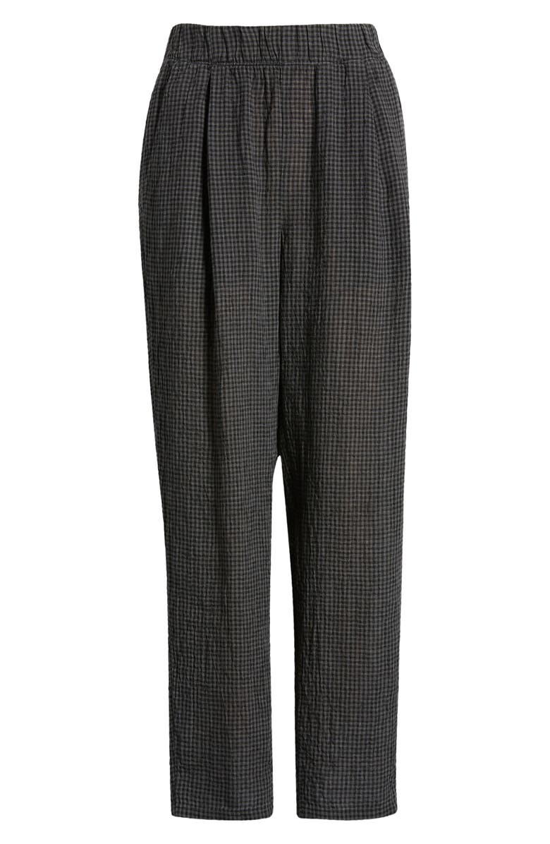 Eileen Fisher Tapered Organic Linen Ankle Pants, Alternate, color, 