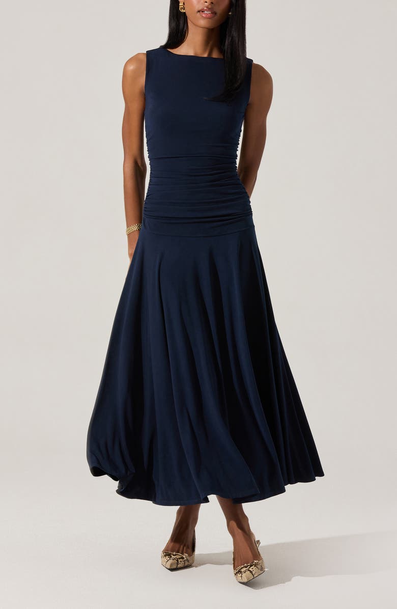 ASTR the Label Melisandre Sleeveless A-Line Dress, Main, color,