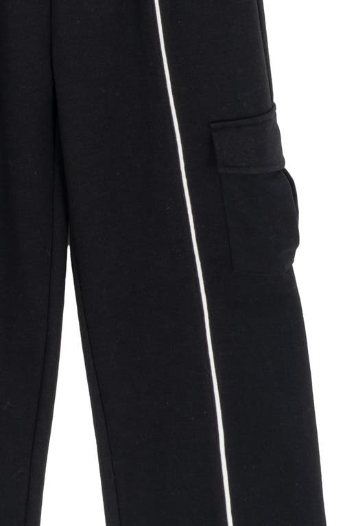 Tween Diva Kids' Varsity Bear Pullover & Cargo Pants Set In White