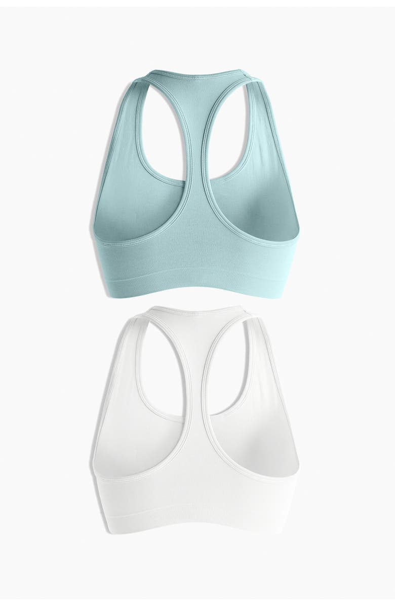 H&M 2-pack Seamless Sports Bras With Drymove, Alternate, color,