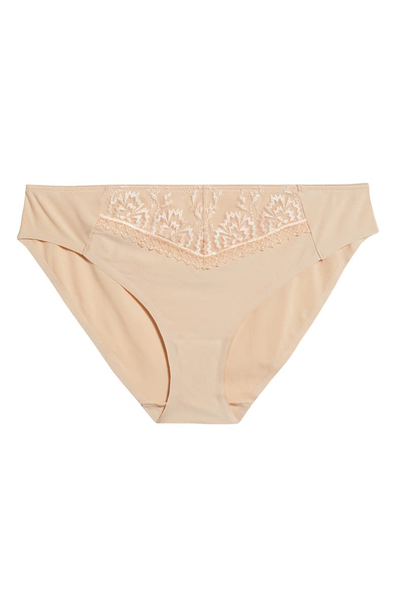 Chantelle Lingerie Every Curve Bikini, Alternate, color, Beige Blush