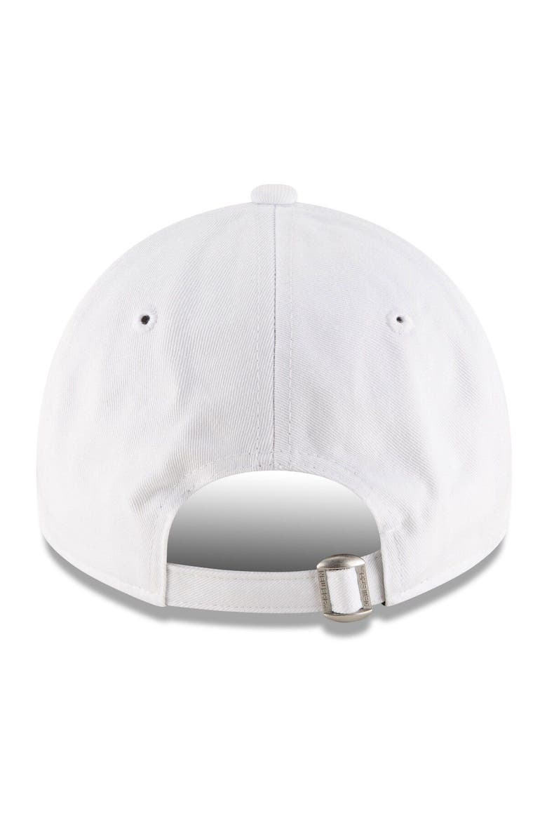 New Era Men's New Era White Phoenix Suns 2022 NBA Playoffs Bubble Letter 9TWENTY Adjustable Hat, Alternate, color, 