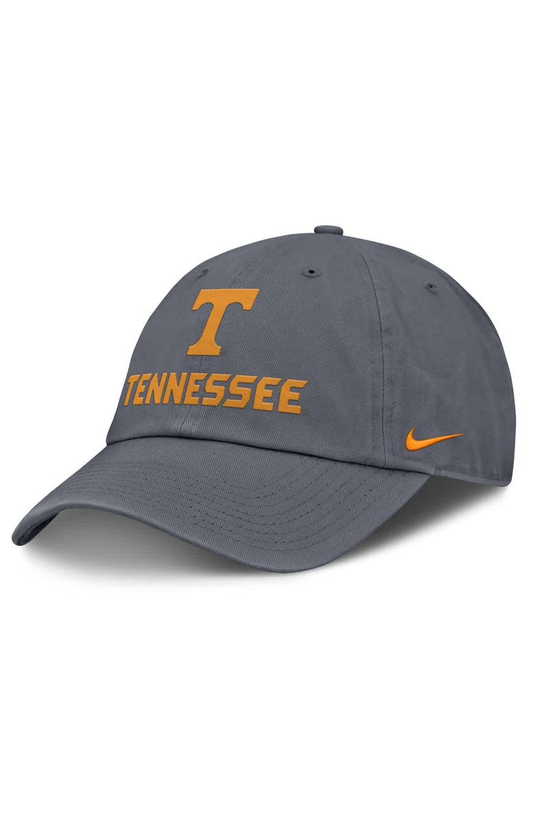 Nike Men's Nike Gray Tennessee Volunteers 2025 Sideline Club Adjustable Hat, Main, color, 