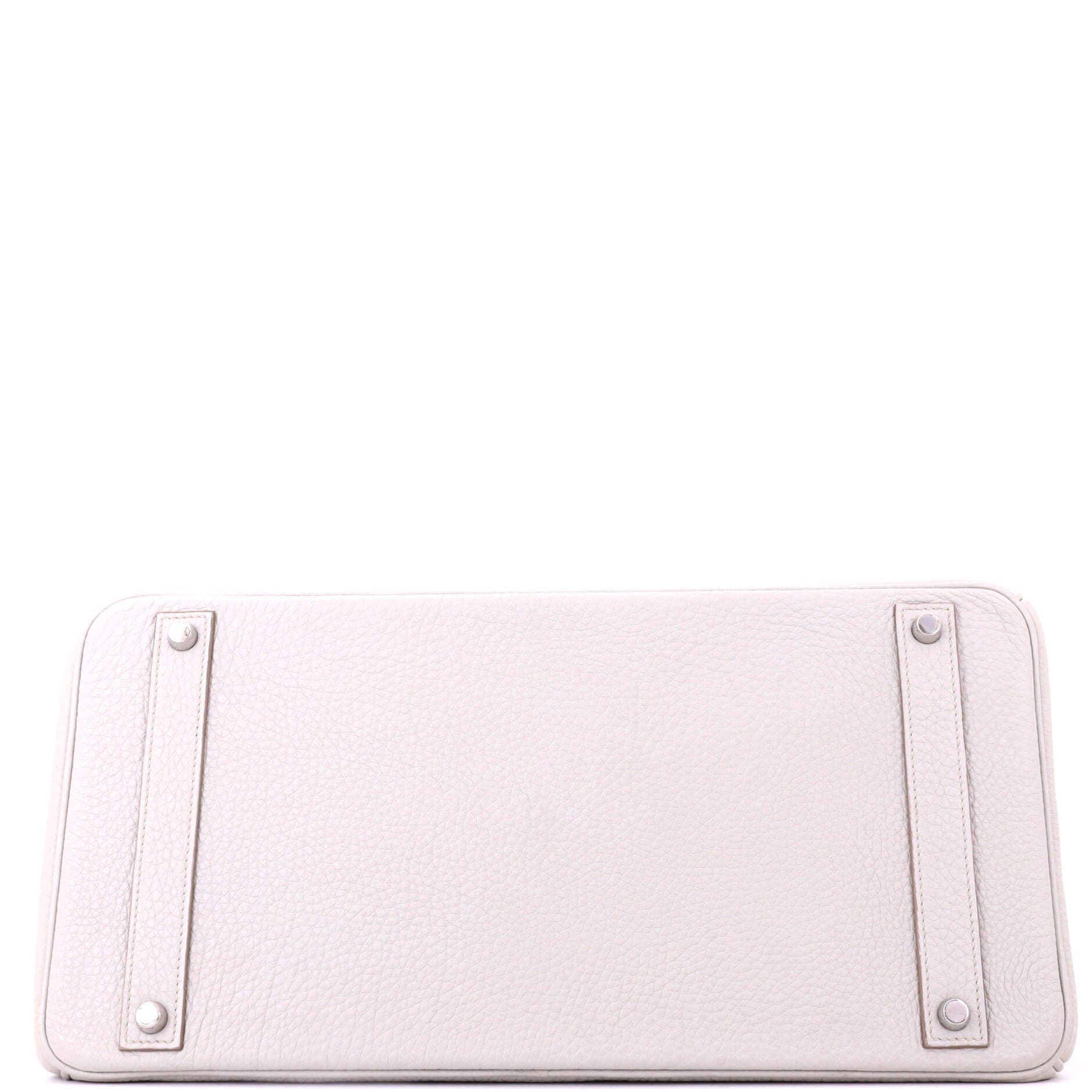 Pre-Owned Hermes Birkin Handbag Grey Togo with Palladium Hardware 40, Alternate, color, Gris Perle