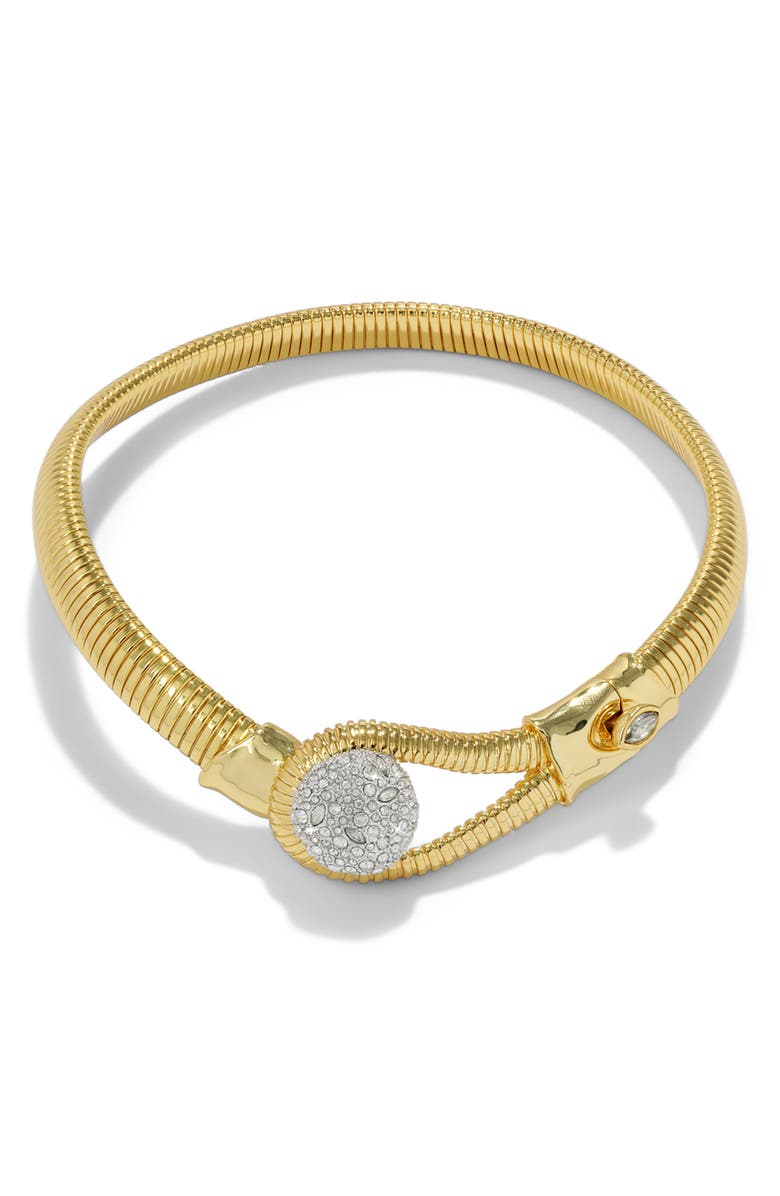 Alexis Bittar Solanales Crystal Pavé Pebble Collar Necklace, Main, color, Crystals