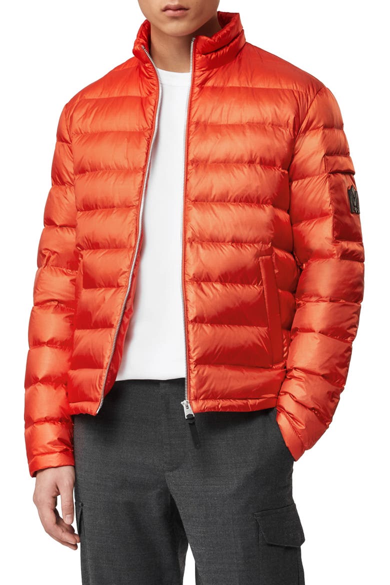 James Down Puffer Coat, Main, color, MANDARIN