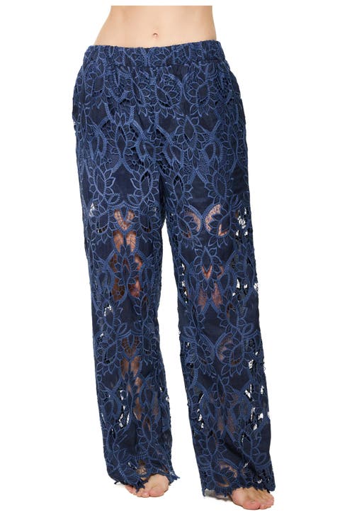 Guipure Lace Beach Pant Cover-Up
