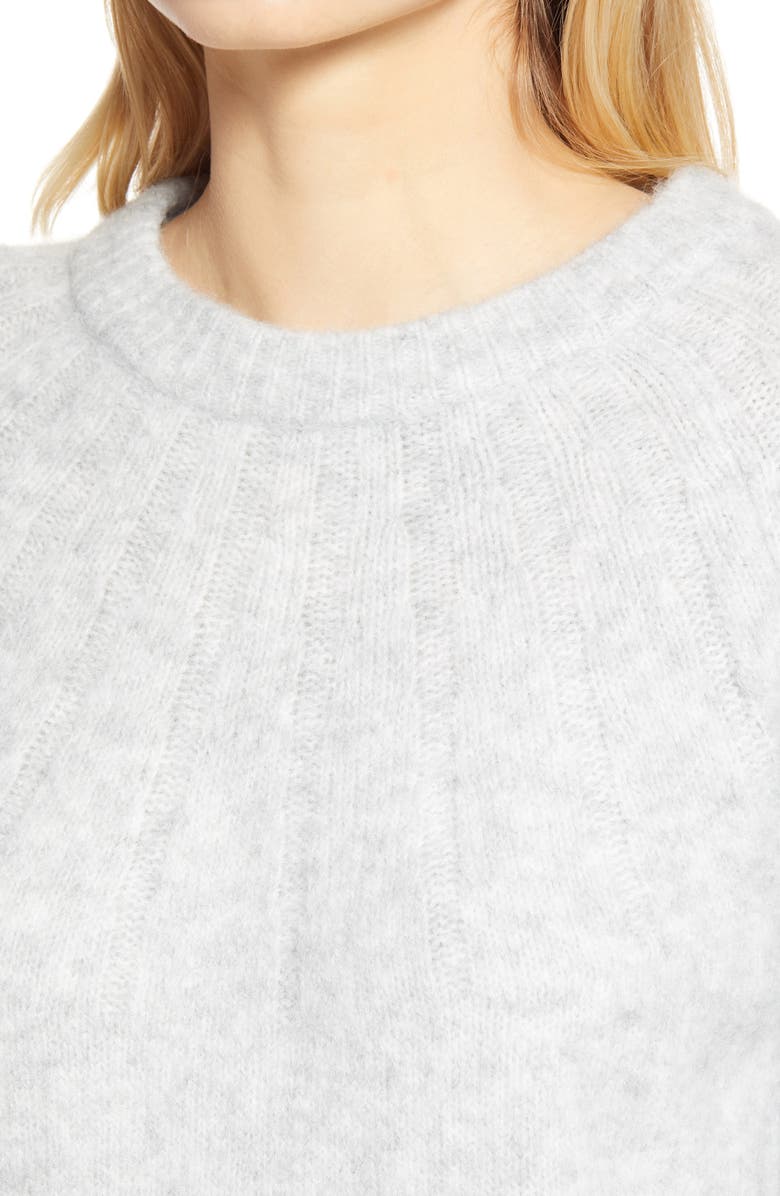 Caslon<sup>®</sup> Rib Yoke Pullover, Alternate, color, 