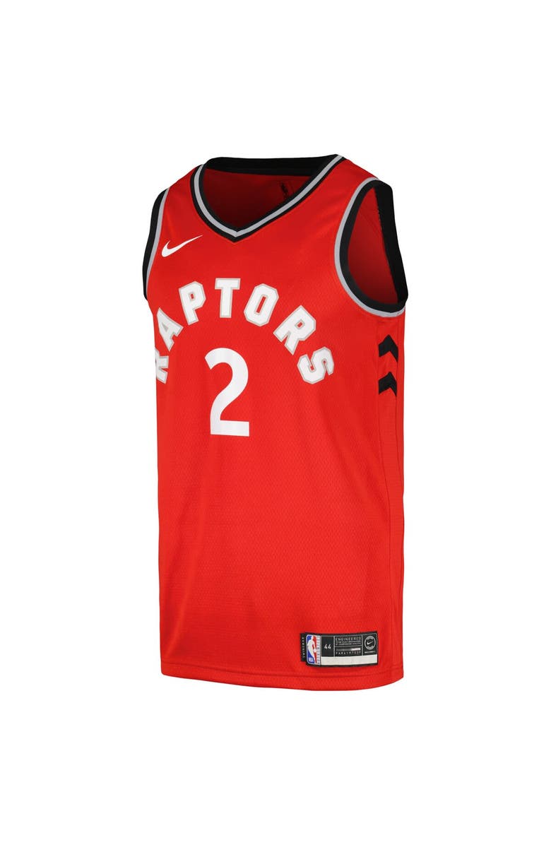 Nike Men's Nike Kawhi Leonard Red Toronto Raptors Swingman Player Jersey - Icon Edition, Alternate, color,