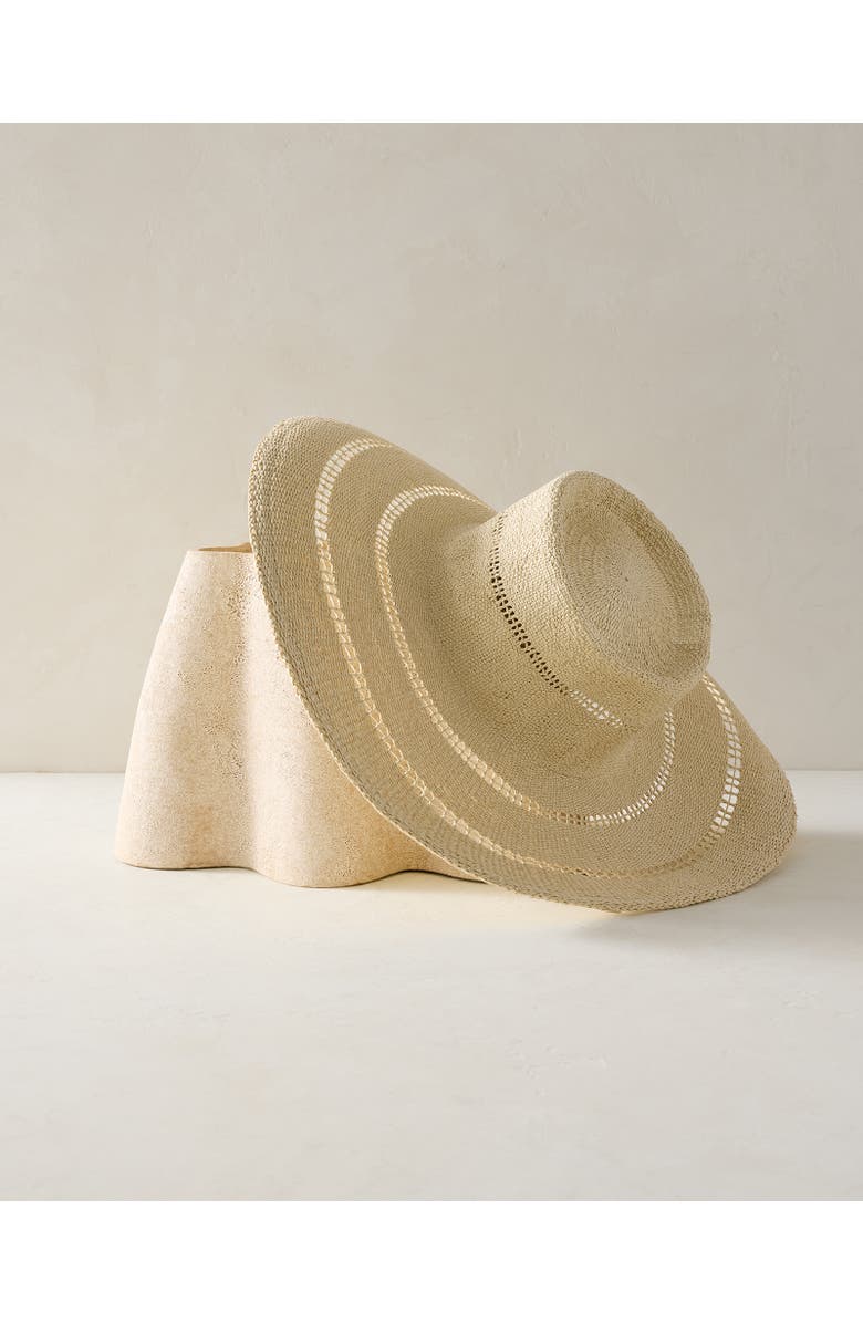Haven Well Within Straw Perforated Sun Hat, Main, color, Natural