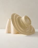 Haven Well Within Straw Perforated Sun Hat