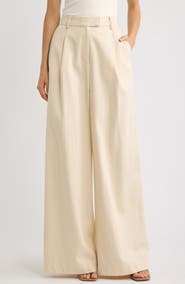 Odd Muse Pleated High Waist Wide Leg Pants