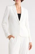 Lafayette 148 New York Eastman Finesse Crepe Blazer