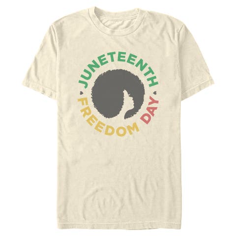 Men's Juneteenth Freedom Day Short Sleeve Graphic T-shirt