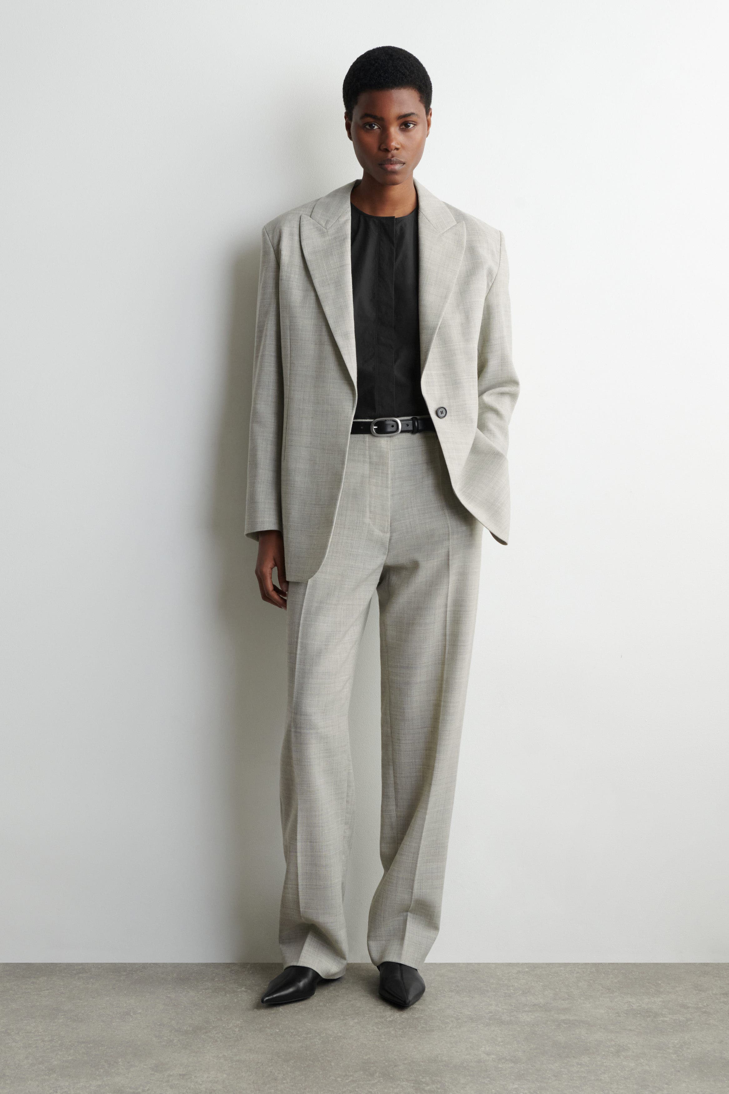 Sculptural Pima Cotton-Poplin Blouse - image 2