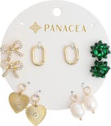 Panacea 5 Pairs of Earrings