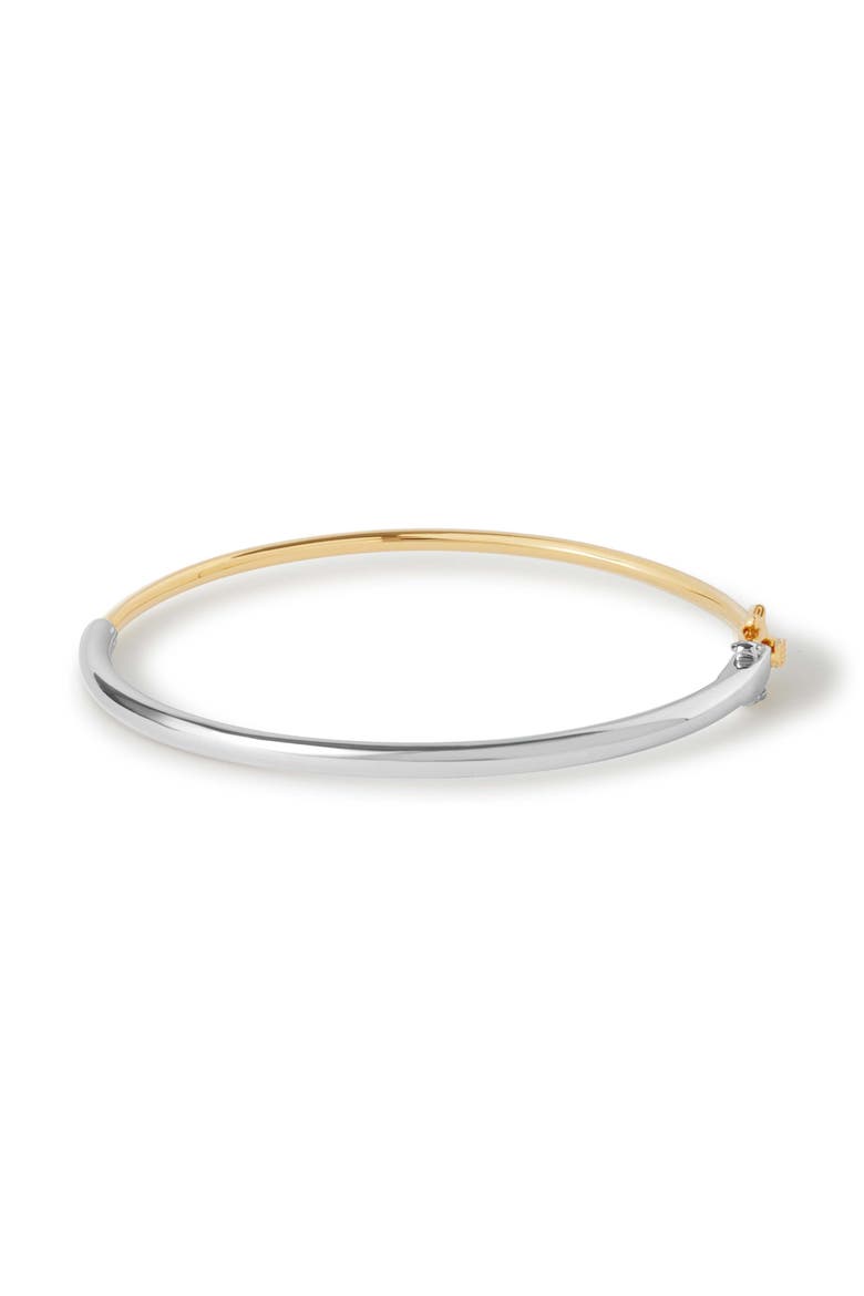 Gold & Silver Aurora Bangle, Main, color, Gold and Silver