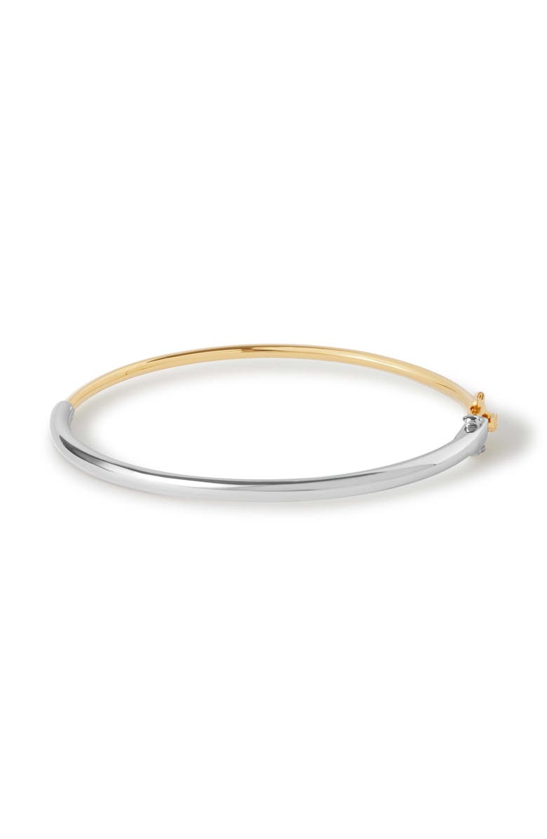 Astley Clarke Gold & Silver Aurora Bangle, Main, color, Gold And Silver