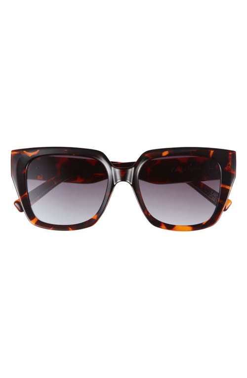Le Specs The Illusion 54mm Gradient Square Sunglasses In Brown