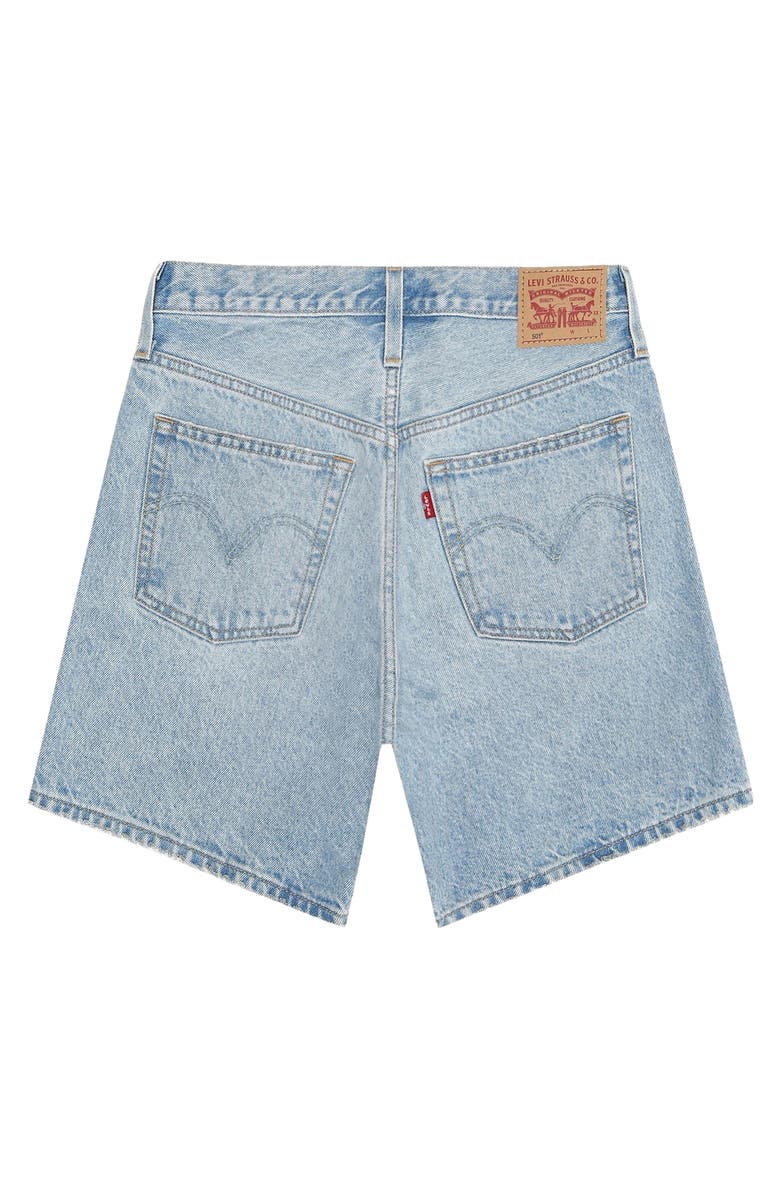 Levi's<sup>®</sup> 501<sup>®</sup> Mid Thigh Denim Shorts, Alternate, color,