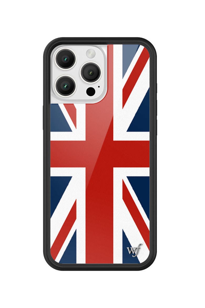 Union Jack iPhone Case, Alternate, color, Red