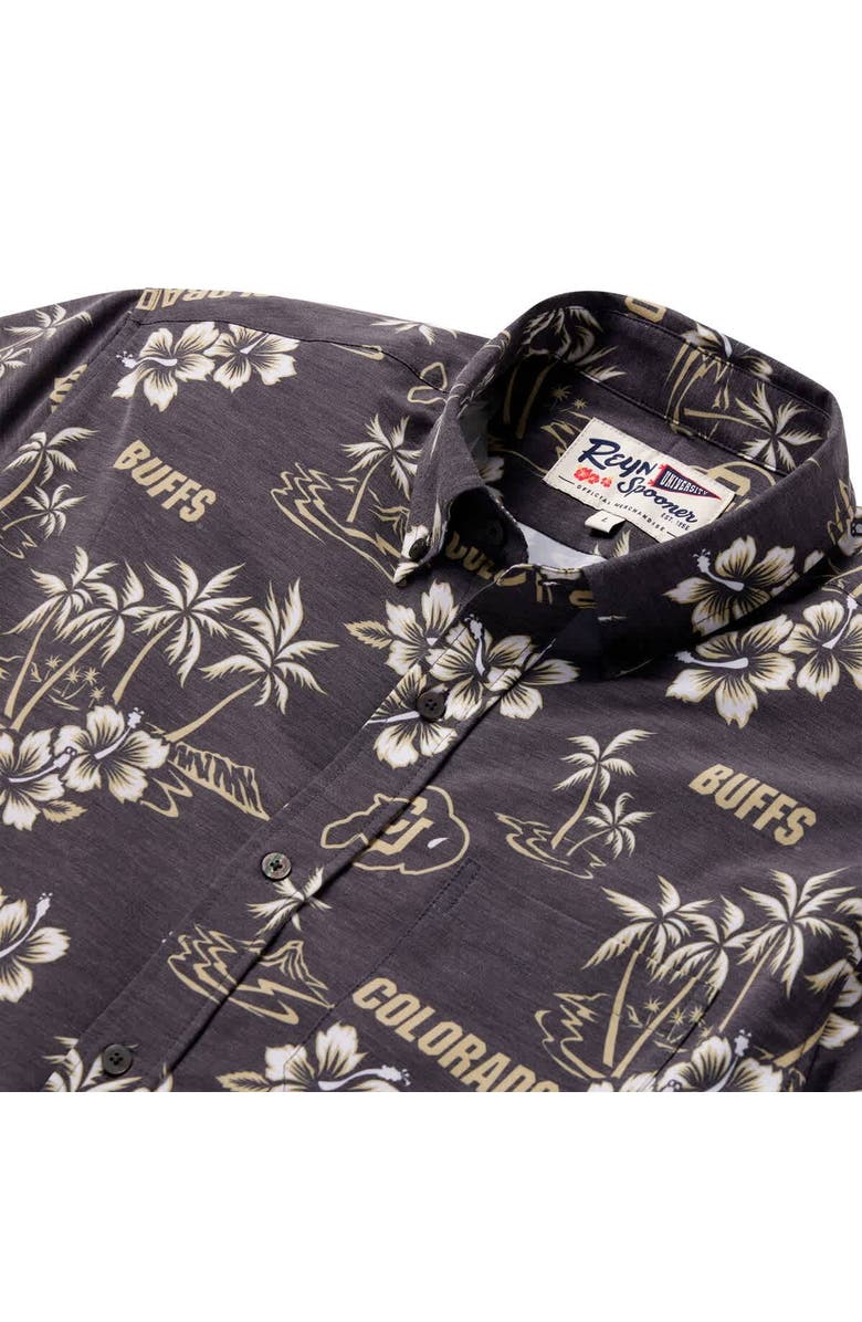 Reyn Spooner Men's Reyn Spooner Black Colorado Buffaloes Classic Button-Up Shirt, Alternate, color, Black