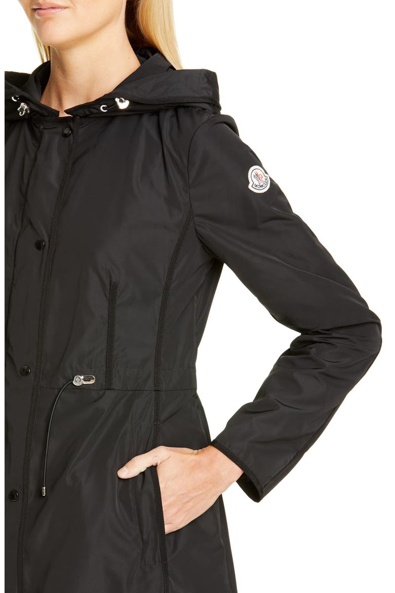 Anthemis Raincoat, Alternate, color, BLACK
