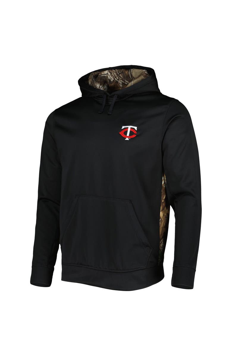 DUNBROOKE Men's Dunbrooke Black/Camo Minnesota Twins Ranger Pullover Hoodie, Alternate, color, Black
