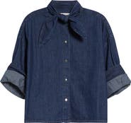 TWP Tie One One Nonstretch Denim Shirt