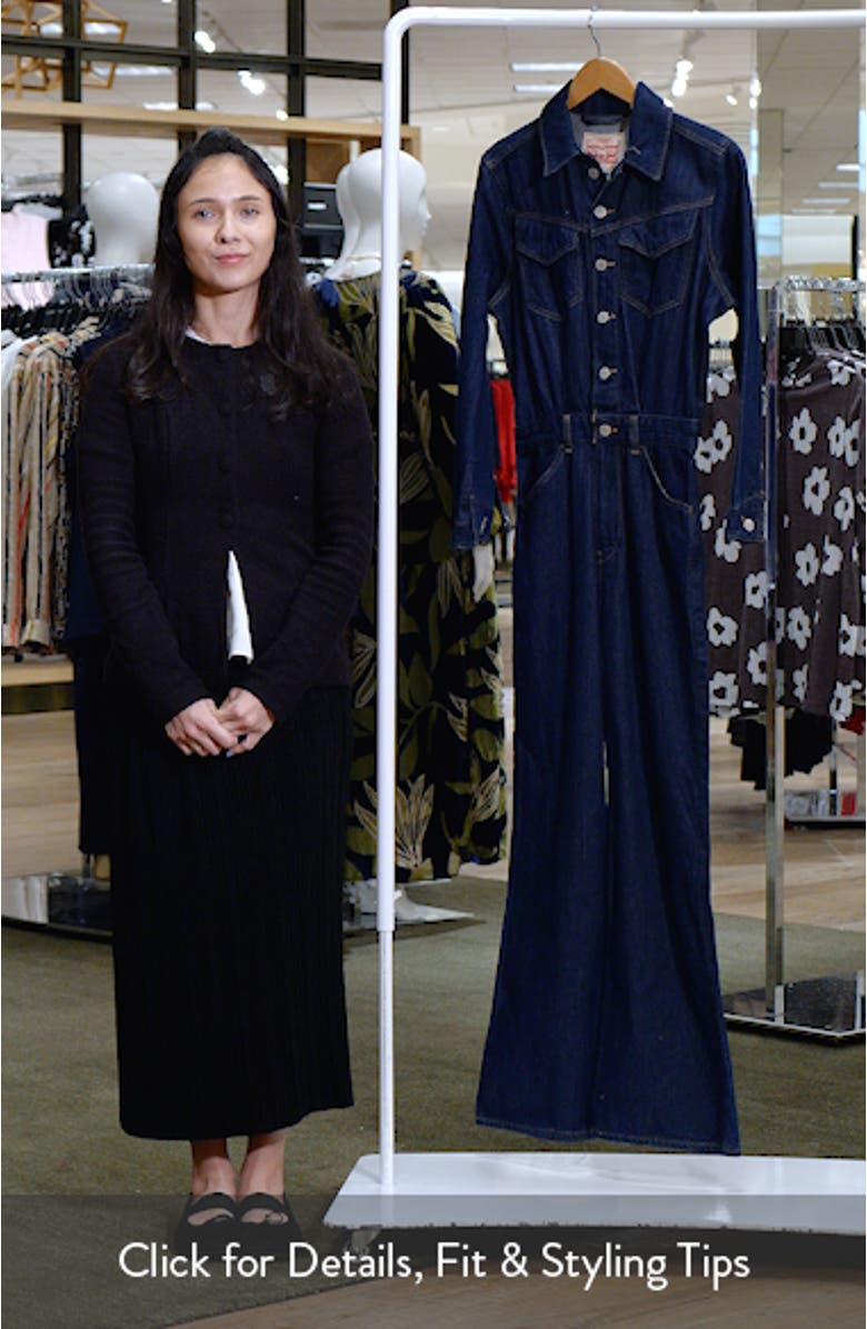 Western Denim Jumpsuit, sales video thumbnail